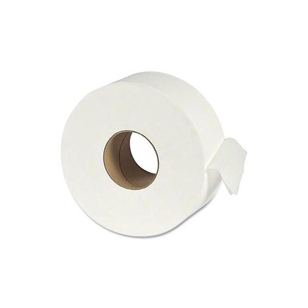 American Paper Converting Recycled One-Ply Jumbo Bathroom Tissue, Septic Safe, White, 3.5in X 3,000 Ft, 12PK EJ931 - main